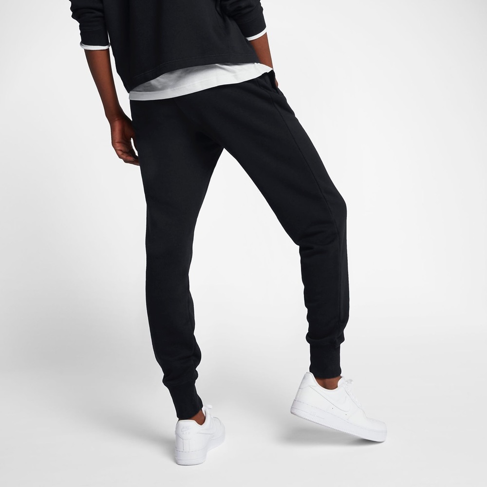 Nike Black Fleece Sweatpants - Picture 3 of 8